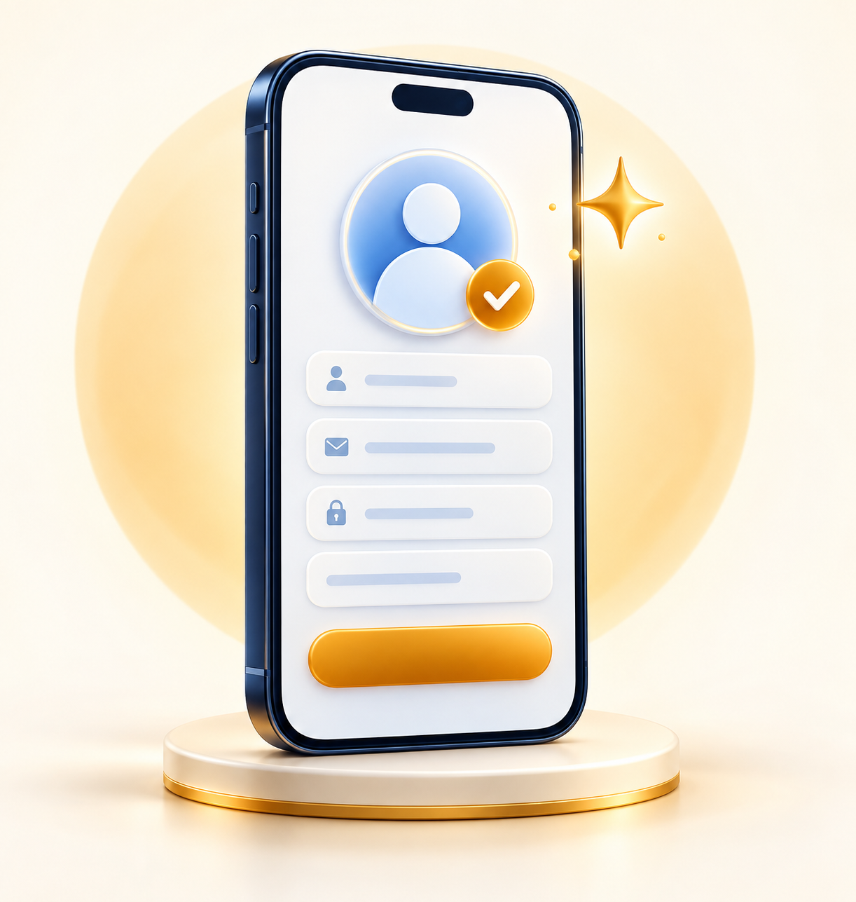Create your account illustration